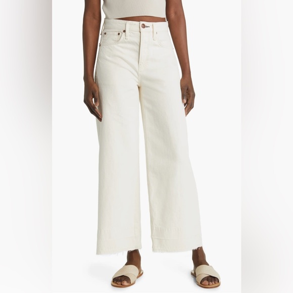Rag & bone High rise wide leg jeans 24 - Picture 9 of 10